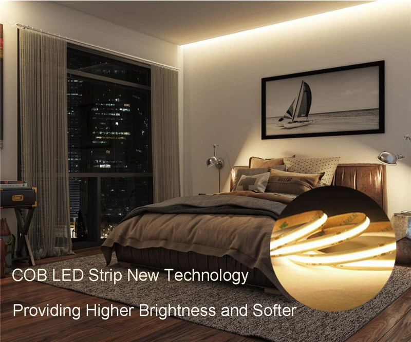 cob flexible led strip 2835 indoor factory price